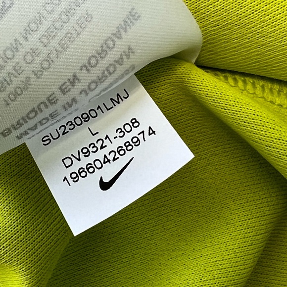 Nike Men's Dri-FIT Miler Running Tank in Bright Cactus Size: L NWT - Picture 11 of 12